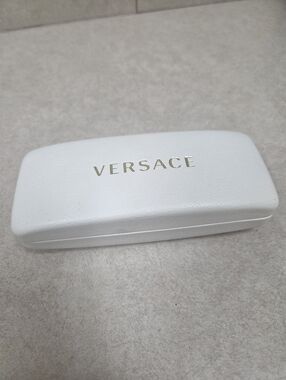 Versace Eyeglasses Sunglasses Ivory Hard Protective Case